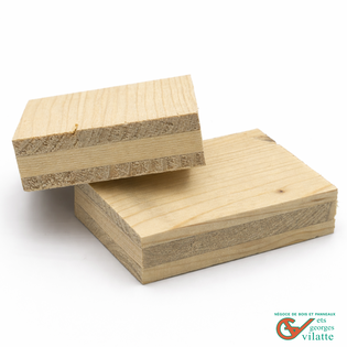 Latte sapin massif 3 plis